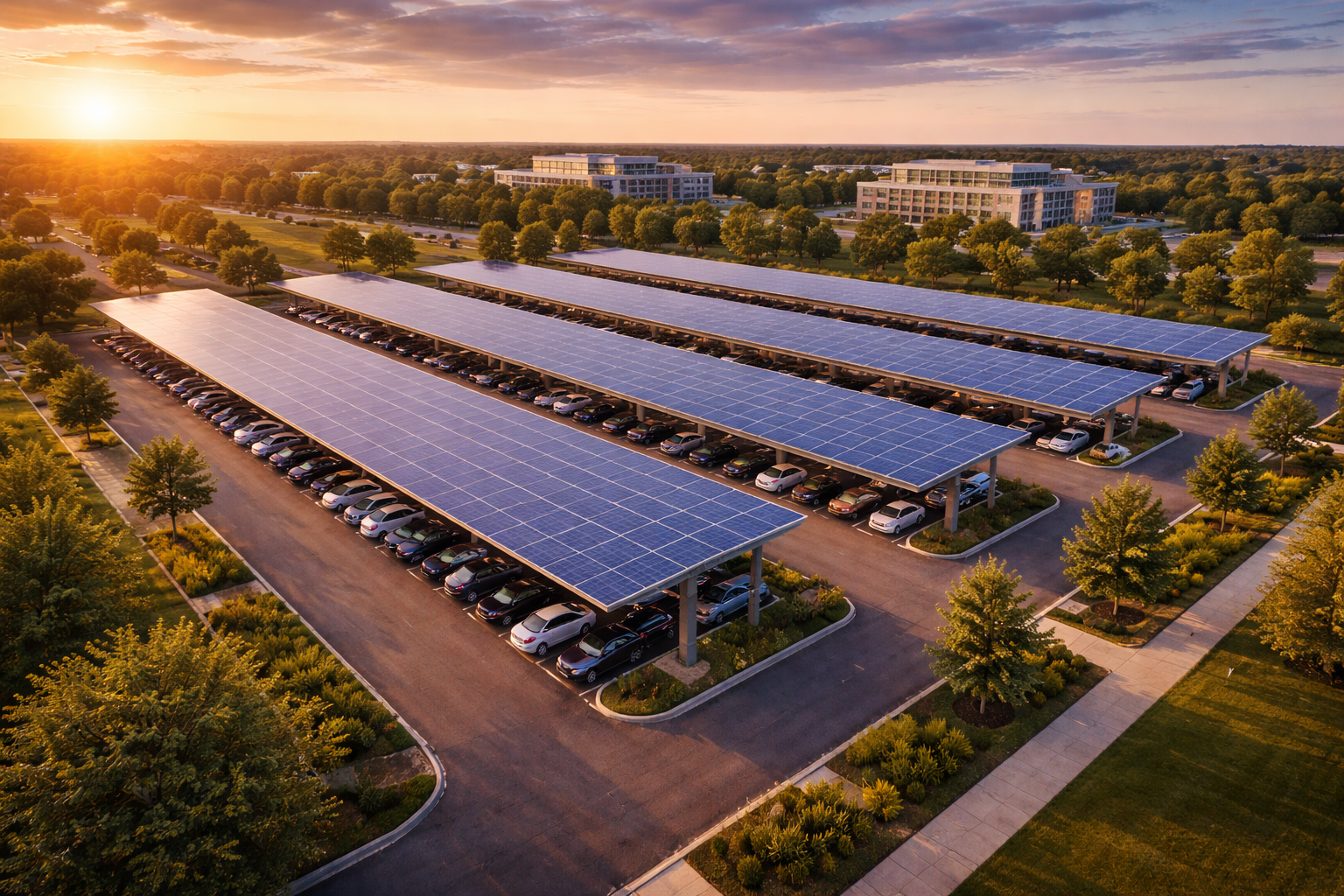 Solar carports
